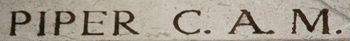 Charles's inscription on the Menin Gate