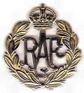 RAF Cap Badge, Image courtesy of Brian Bouchard © 2010 RAF Cap Badge, Image courtesy of Brian Bouchard © 2010