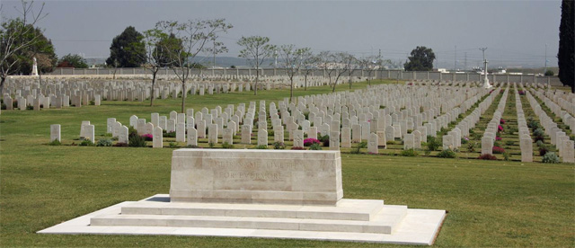 Part of the Ramleh War Cemetery Part of the Ramleh War Cemetery