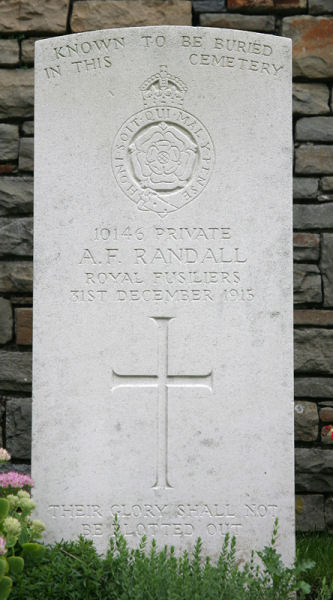 Arthur's Special Memorial in Guards Cemetery, Windy Corner, Cuinchy. Arthur's Special Memorial in Guards Cemetery, Windy Corner, Cuinchy.