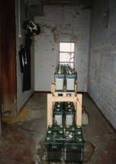 The Secondary lighting batteries. The Rembrandt had a 110v system