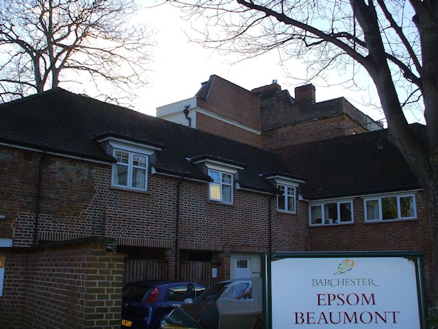 Converted outbuildings to the side of Richmond House, 22/24 Church Street, Epsom