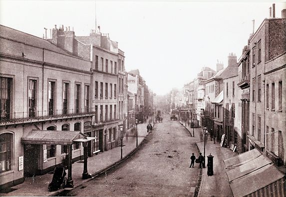 Cheltenham High Street c.1880, by Francis Bedford.