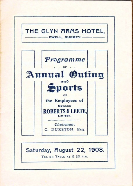 Sports Day Programme