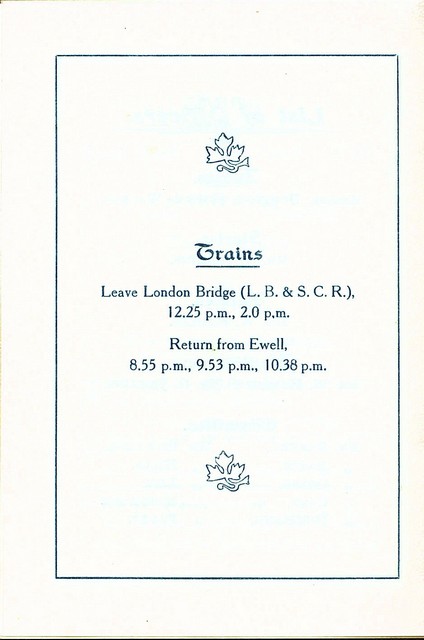 Sports Day Programme