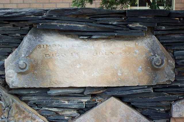 Simon Belinfante's grave