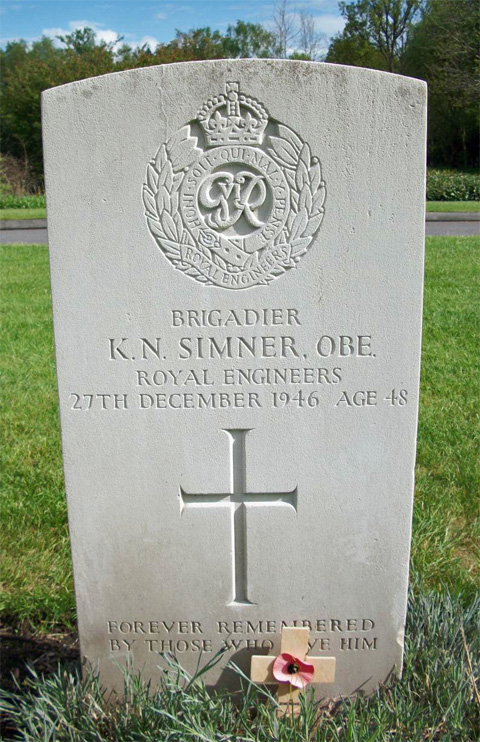Kenneth's headstone in Brookwood Military Cemetery Kenneth's headstone in Brookwood Military Cemetery