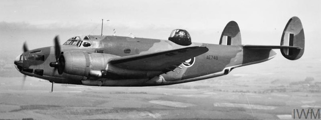 A Lockheed Ventura over Boscombe Down A Lockheed Ventura over Boscombe Down