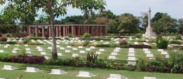 Part of the Labuan War Cemetery Part of the Labuan War Cemetery