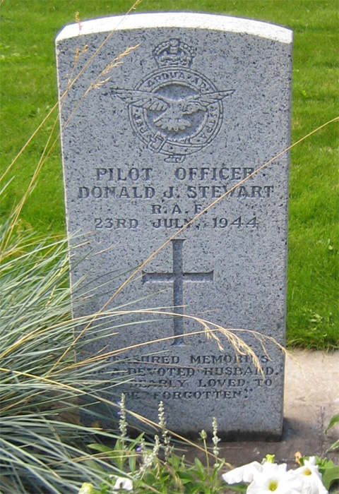 Donald's headstone in the Red Deer Cemetery, Alberta, Canada Donald's headstone in the Red Deer Cemetery, Alberta, Canada