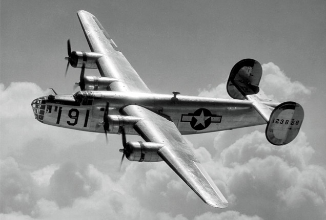 A USAF Consolidated B-24 Liberator A USAF Consolidated B-24 Liberator