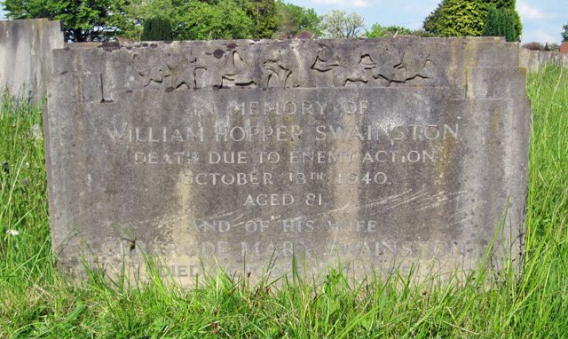 William's and Gertrude's joint headstone in Epsom Cemetery. William's and Gertrude's joint headstone in Epsom Cemetery.