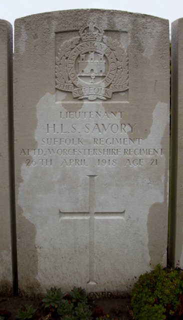 Scott's headsone in Haringhe Cemetery