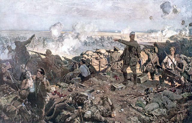 'The Second Battle of Ypres' by Richard Jack 'The Second Battle of Ypres' by Richard Jack