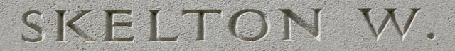 Walter's inscription on the Australian memorial to the missing at Villers-Bretonneux Walter's inscription on the Australian memorial to the missing at Villers-Bretonneux