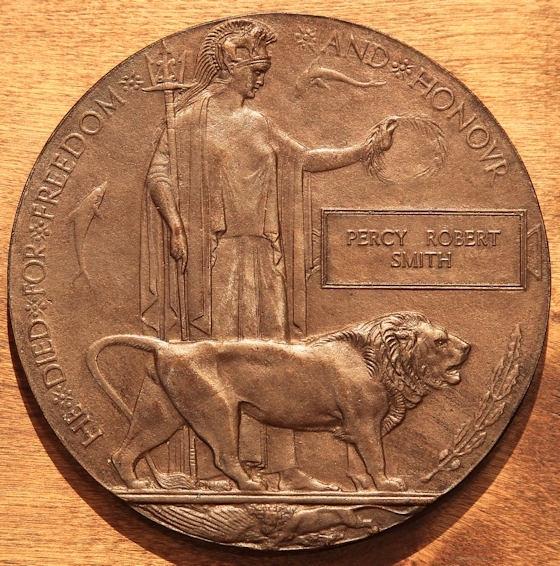 Percy's Bronze Plaque