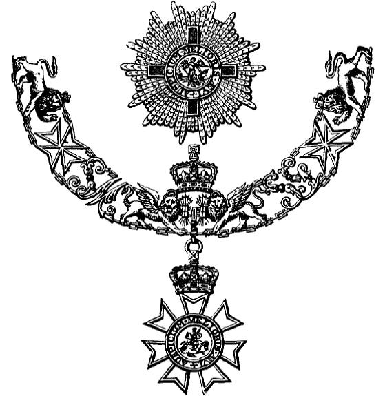 Insignia of the Order of St Michael and St George