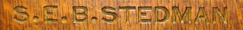 A close-up of Sydney's inscription A close-up of Sydney's inscription