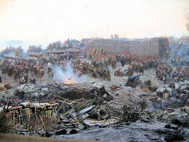The Siege of Sebastopol by Franz Roubaud