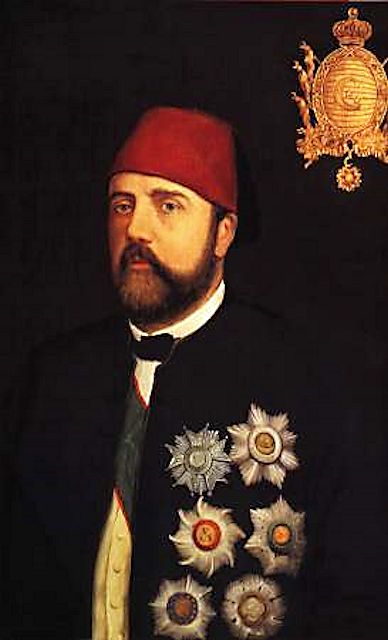 The Khedive Ismail Pasha.