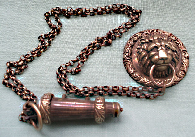 Frank Stone's lanyard and whistle (as depicted in image of him in uniform above - with 1887 Jubilee Medal and Volunteer Officer's Decoration) Frank Stone's lanyard and whistle (as depicted in image of him in uniform above - with 1887 Jubilee Medal and Volunteer Officer's Decoration)
