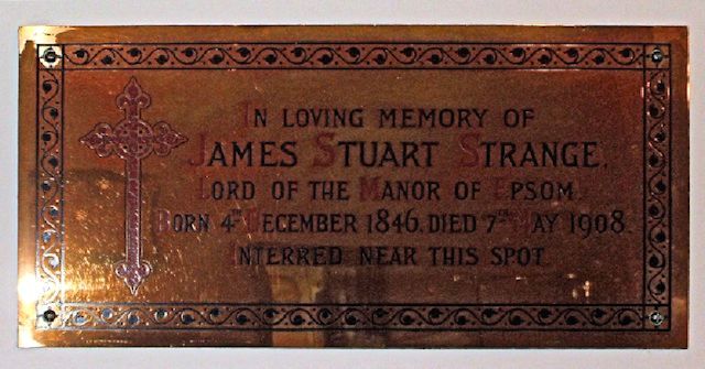 The Strange memorial St. Giles' Church, Ashtead