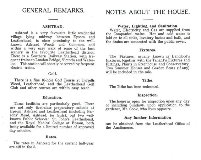 1925 Street Farm Sales Particulars 1925 Street Farm Sales Particulars