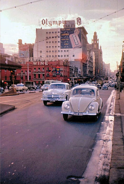 Swanston Street 1959
