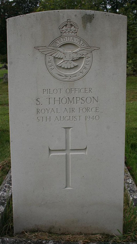 Stanley's headstone in Maidenhead Cemetery