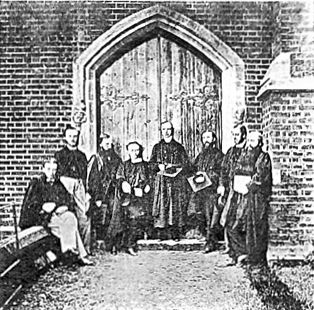 The headmaster and masters of Epsom College.