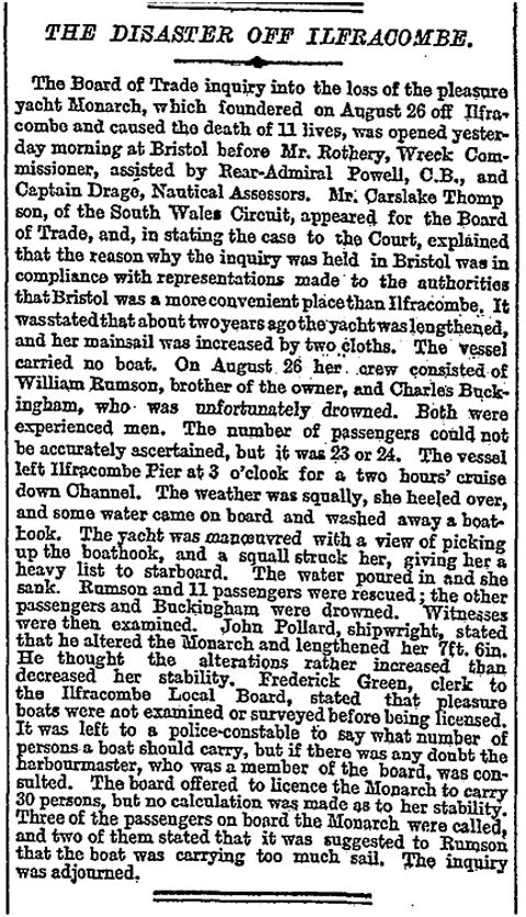 The Times 14 Sep 1887