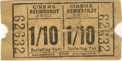 Rembrandt Cinema Ticket