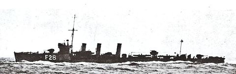 A 'M' type Destroyer similar to HMS Mary Rose A 'M' type Distroyer similar to HMS Mary Rose
