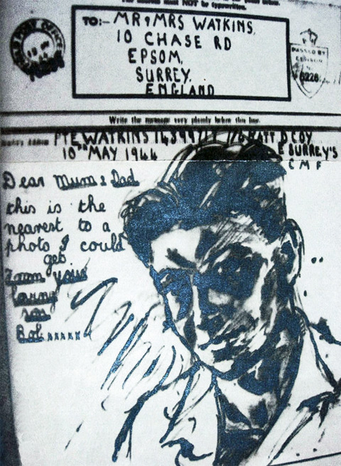 Robert's final letter, of 10 May 1944, to his mother. Robert's final letter, of 10 May 1944, to his mother.