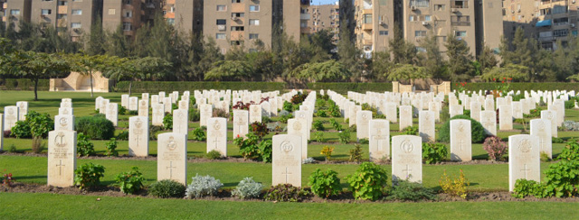 The Heliopolis War Cemetery, Cairo. The Heliopolis War Cemetery, Cairo.
