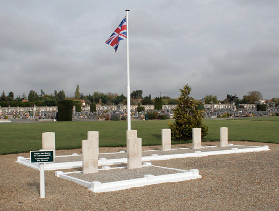 Robert's and Norman's graves. Robert's and Norman's graves.