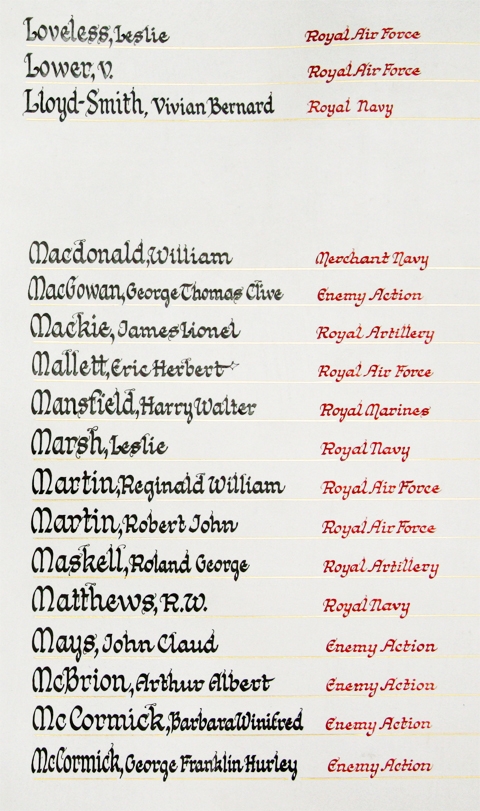 Click on a name to read about them.