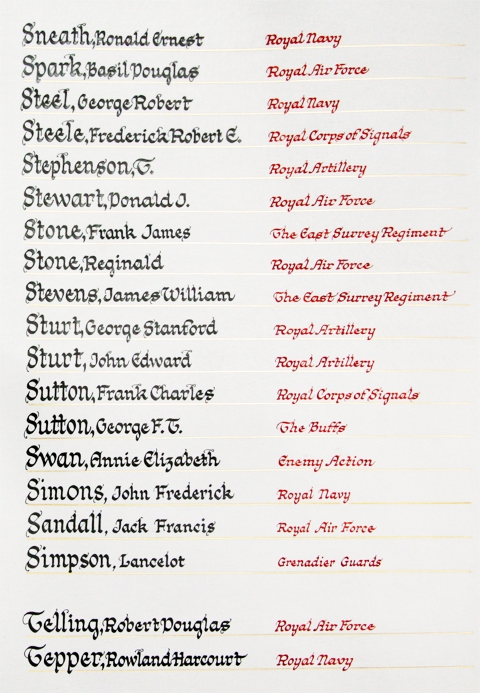 Click on a name to read about them.