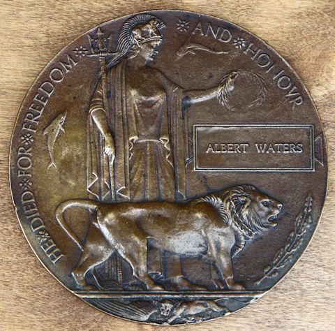Albert's Bronze Death Plaque (Or The Soldier's Penny) Albert's Bronze Death Plaque (Or The Soldier's Penny)