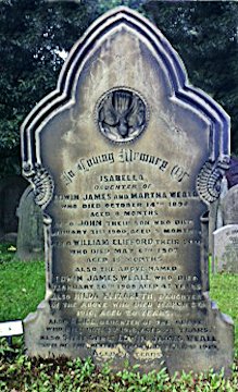 Edwin's headstone in New Hall Lane cemetery, Preston Edwin's headstone in New Hall Lane cemetery, Preston