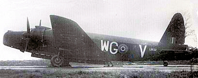 Wellington, LR132 WG-V of 26 OTU Wellington, LR132 WG-V of 26 OTU