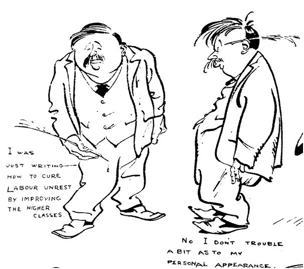 1912 caricatures of HG by Bateman 1912 caricatures of HG by Bateman