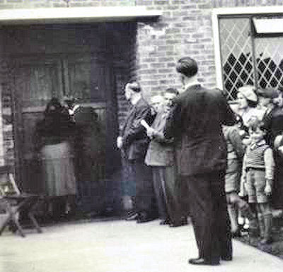 West Ewell Evangelical Church opening ceremony April 1952