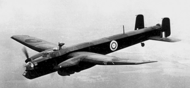 An Armstrong-Whitworth Whitley V bomber, circa 1940