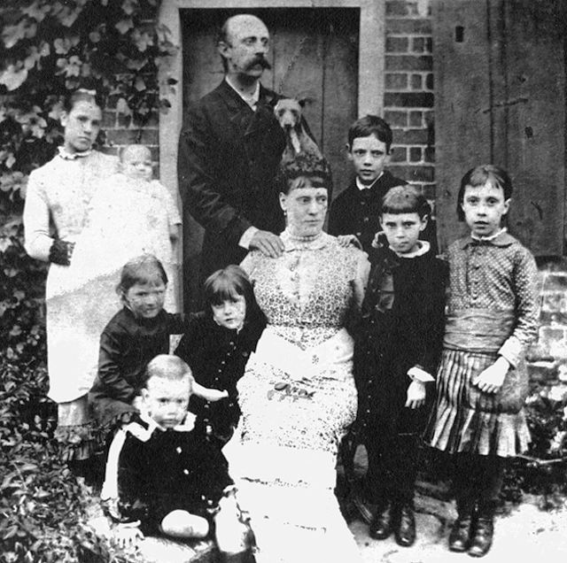 James Wickwar and family, 1882 James Wickwar and family, 1882