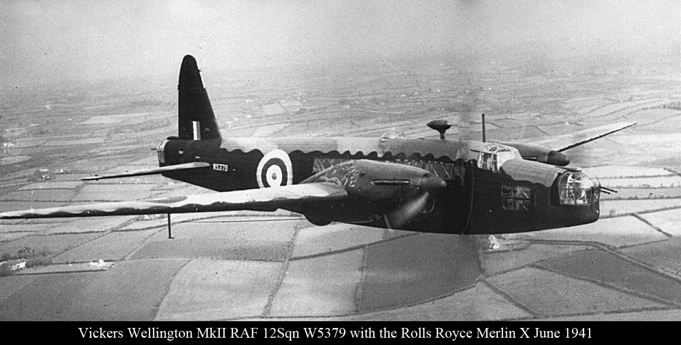 A Vickers Wellington II of 12 Squadron, June 1941
