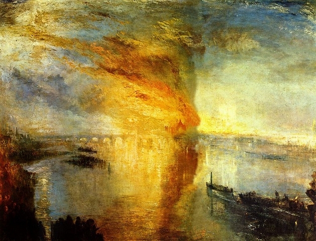 Burning Of The Houses Of Parliament