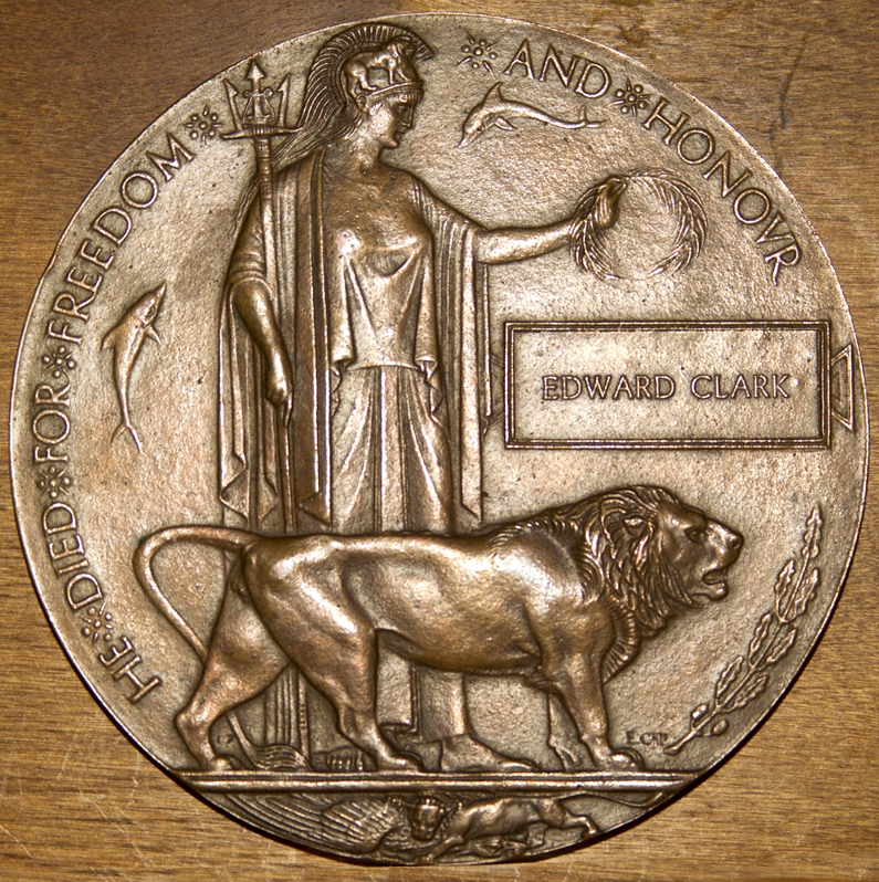 Edward's bronze plaque