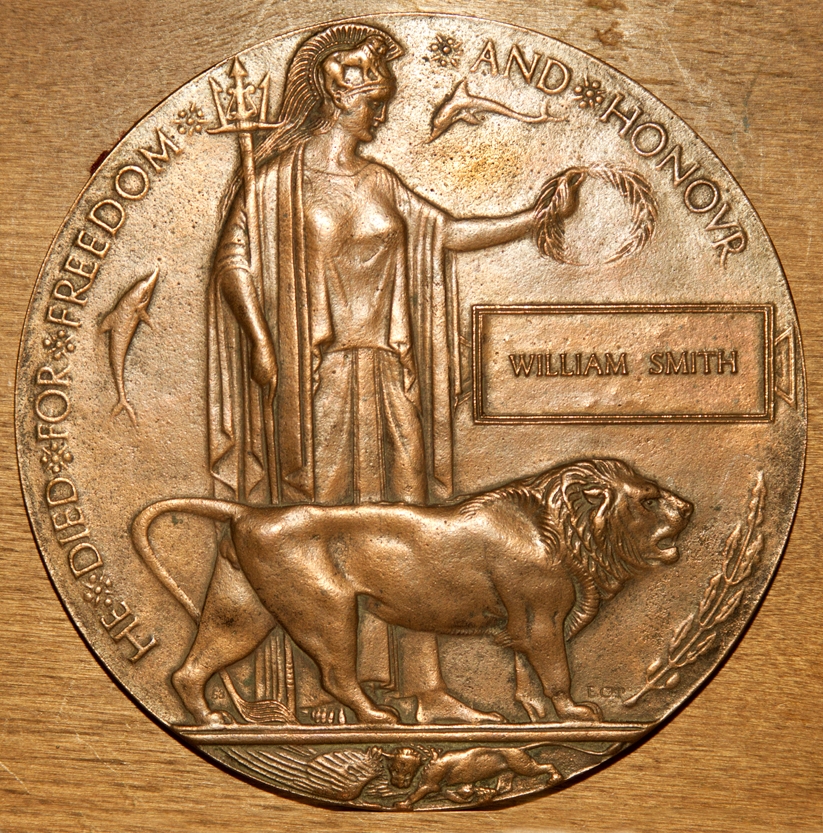 William's bronze plaque