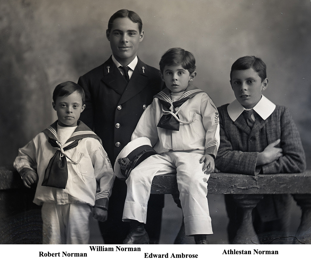 William and his brothers
